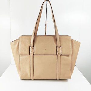 Kate Spade Daniels Drive Abigail Satchel tan large tote